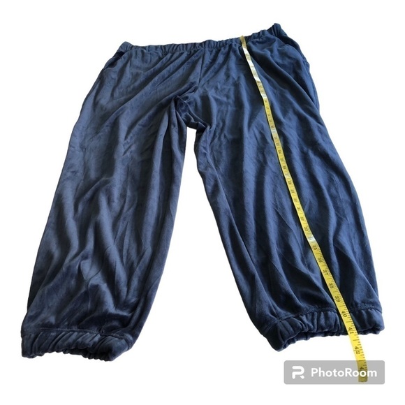 Ava & Viv Women’s Velvet High Rise Relaxed Joggers Pants Plus Size 2X - Picture 8 of 13